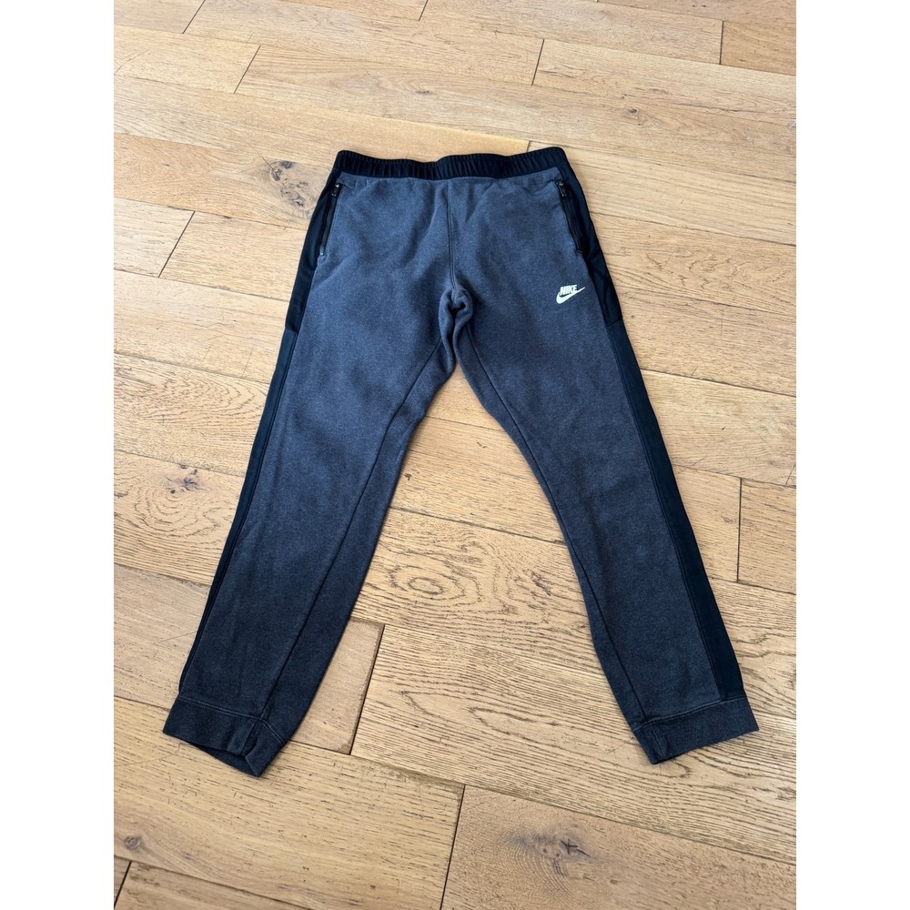 Nike Tech Fleece Jogger Pants Charcoal Gray Black Men's Size Large (493)